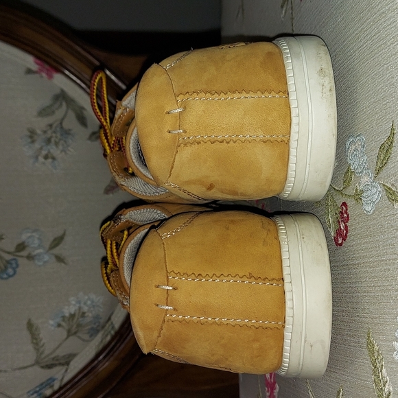 Timberland Womens Wheat Chukka Earthkeepers Low Profile Lace Up Shoes 8M - Picture 4 of 9